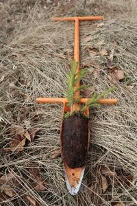 Rýč dutý – důlkovač pánský, 115 cm