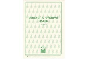 Dodací a výkupní lístek - A4