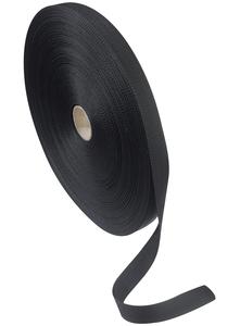 Pásek, černá kurta, šíře 3 cm, role 50 m